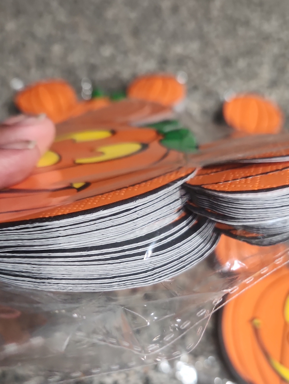 Halloween Pumpkin Mickey Napkins - Picture 2 of 2